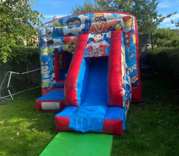 Super Hero Combi Bouncy Castle