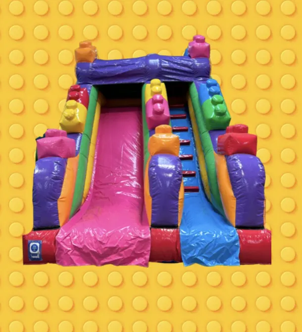 Lego 3d Inflatable Slide