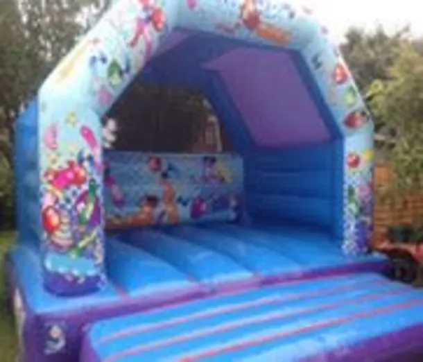 15x15 Balloon Theme Bouncy Castle