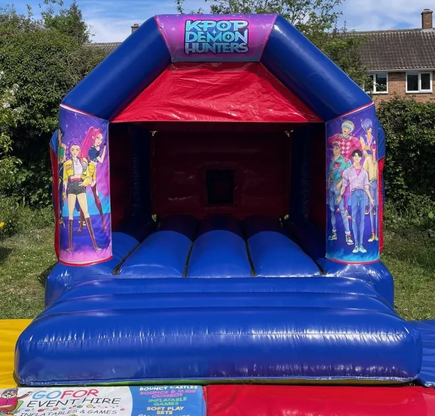 K Pop A Frame Bouncy Castle