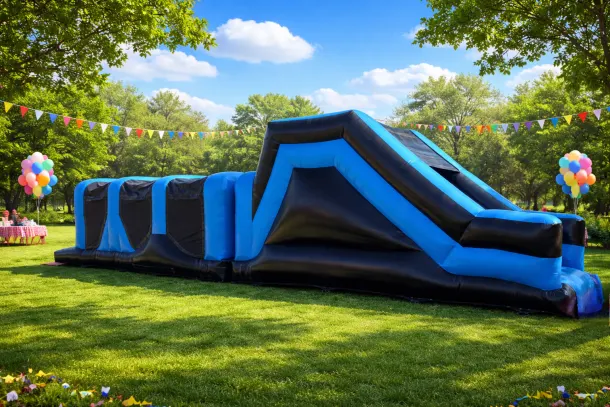 Blue And Black 50ft Assault Courses