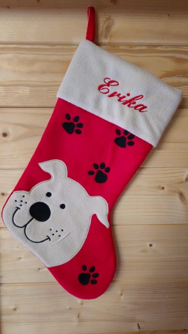 Christmas Stocking - Dog