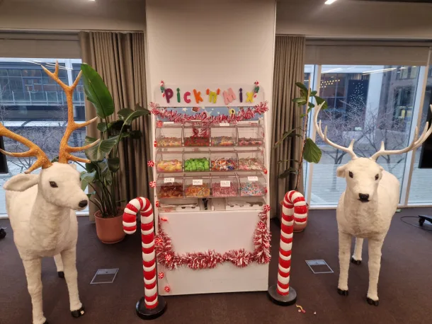 Lifesize Reindeer Props