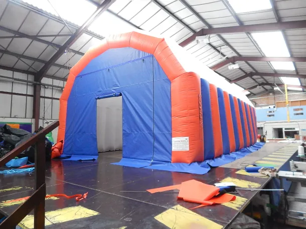 Inflatable Wind Turbine Building