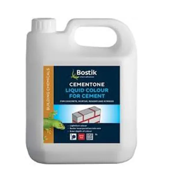 Bostik Cementone Liquid Colour For Cement (brick Red) 1l