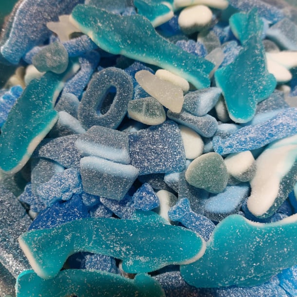 Blue Mix Pouch
