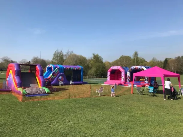 Inflatables In Horsham Park