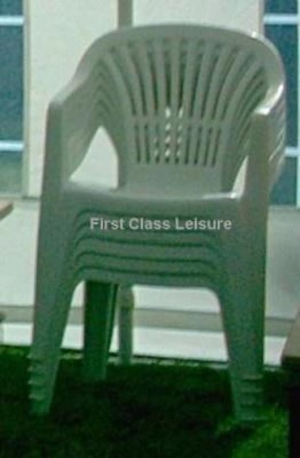 Cheap white plastic patio chairs deals