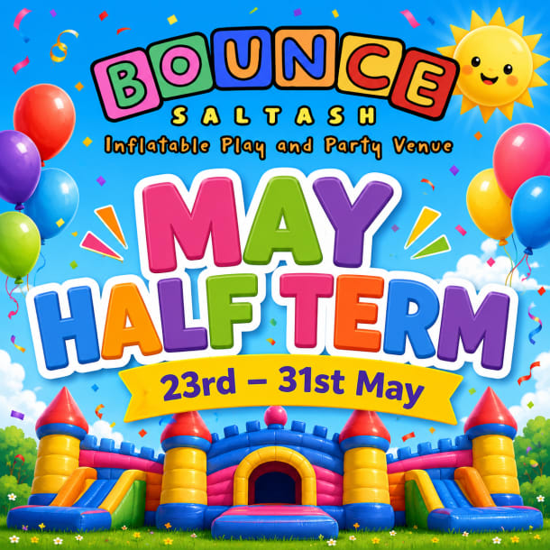 May Half Term Bookings - Saturday 23rd - Sun 31st May