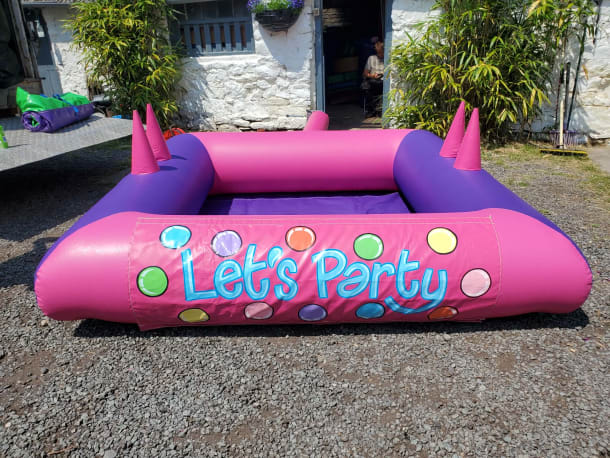 Pink And Purple Ball-pit