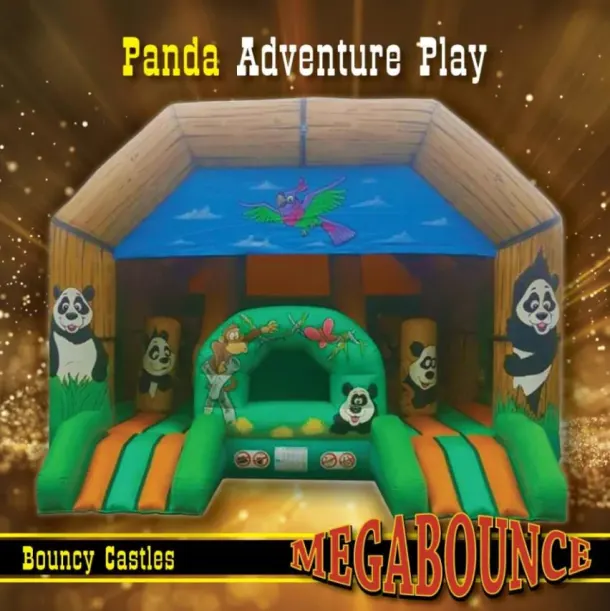 Panda Adventure Play With Front Slides