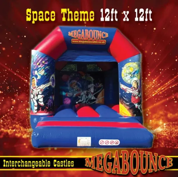 12ft X 12ft Space Interchangeable Bouncy Castle