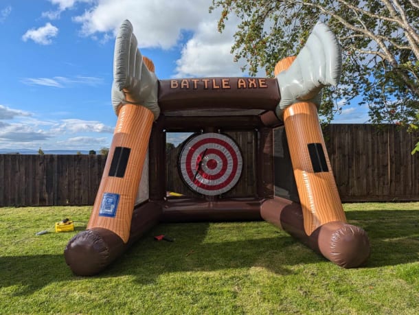 Large Axe Throwing