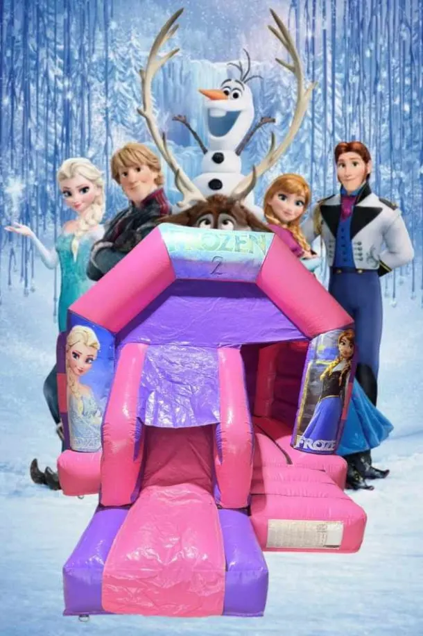 Frozen 2 Pink Combi Castle