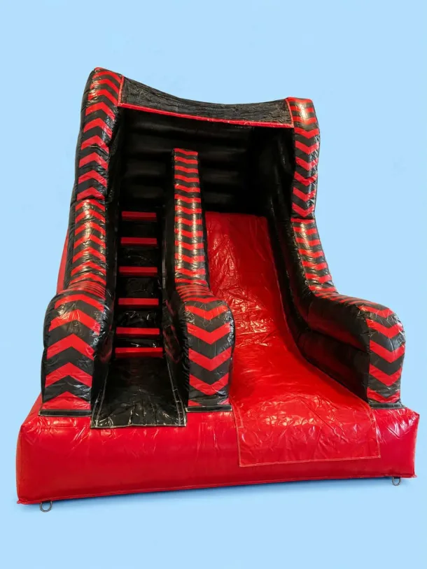 Red And Black Chevron 6.5 Foot Slide