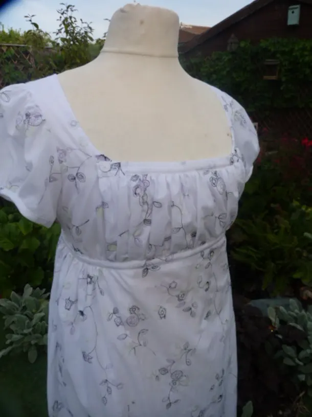 Regency Bib Front Dress