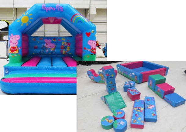 Peppa Pig Castle And Soft Play Package