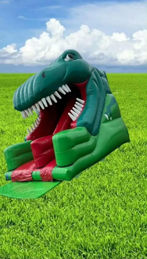 10ft Platform 3d Dino Slide