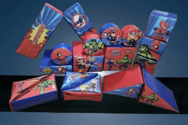 Superhero Soft Play Set