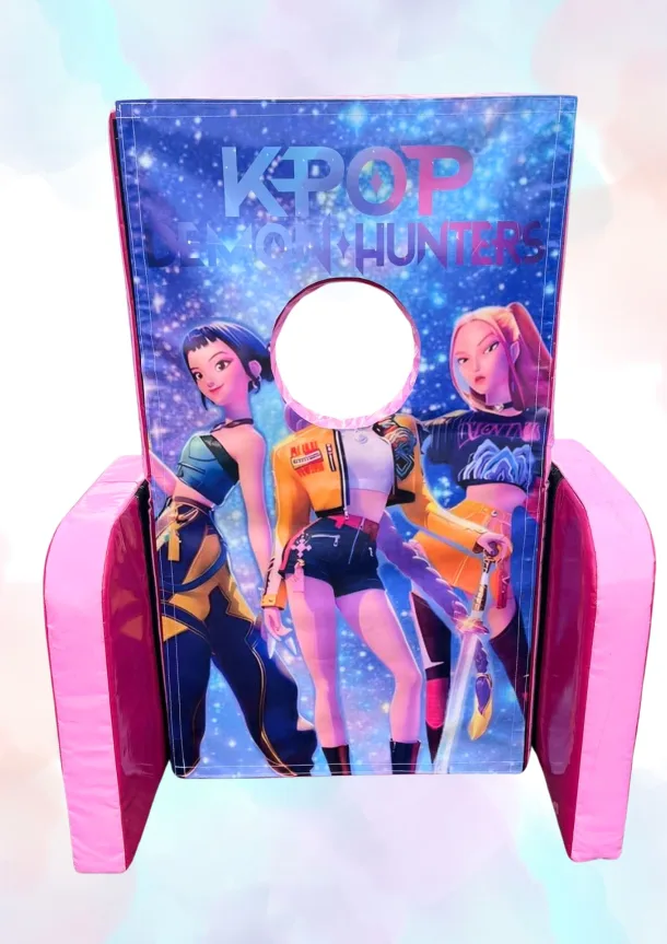 K Pop Demon Hunter Peek A Boo Board