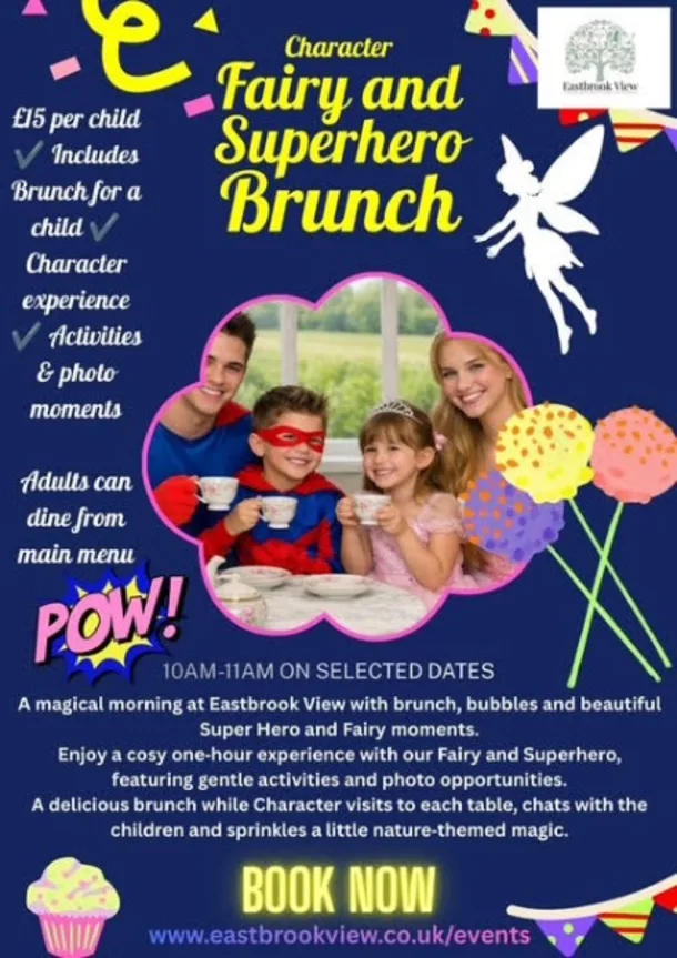 Character Fairy And Superhero Brunch