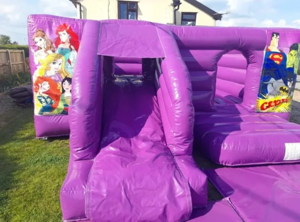 Princess Hero Purple Front Slide 4.5m X 5.5m