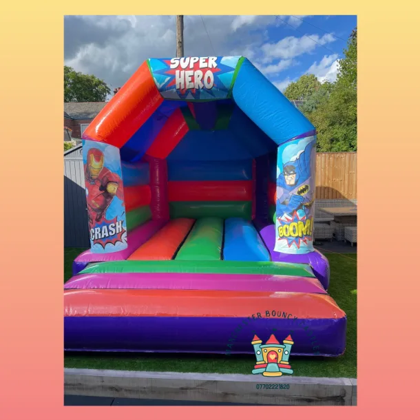 Super Heroes Rainbow Bounce