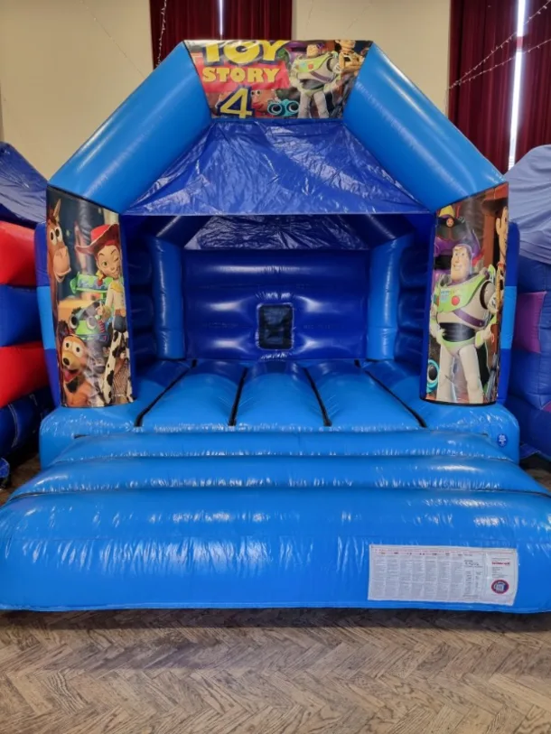 Blue Toy Story Bouncy Castle