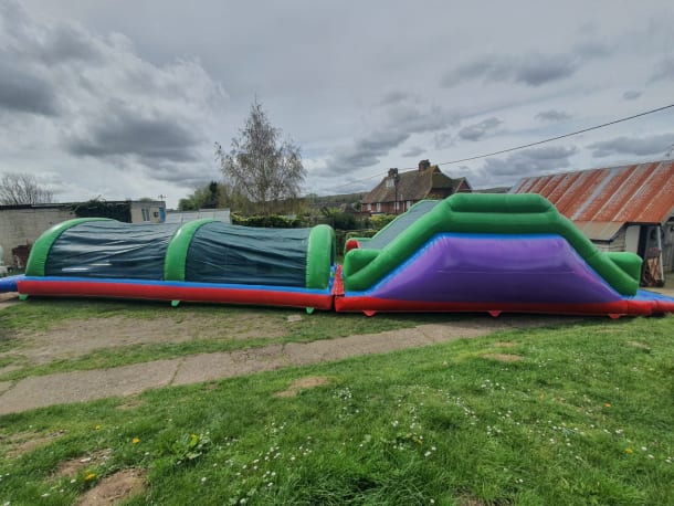 55ft Inflatable Assault Course