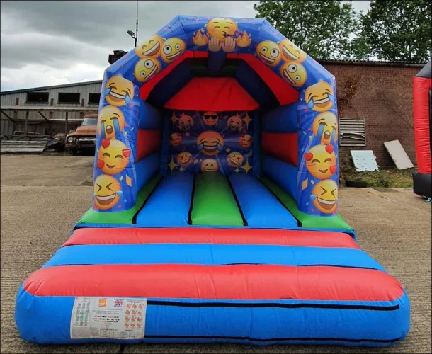 15x11ft Commercial Emoji Bouncy Castle