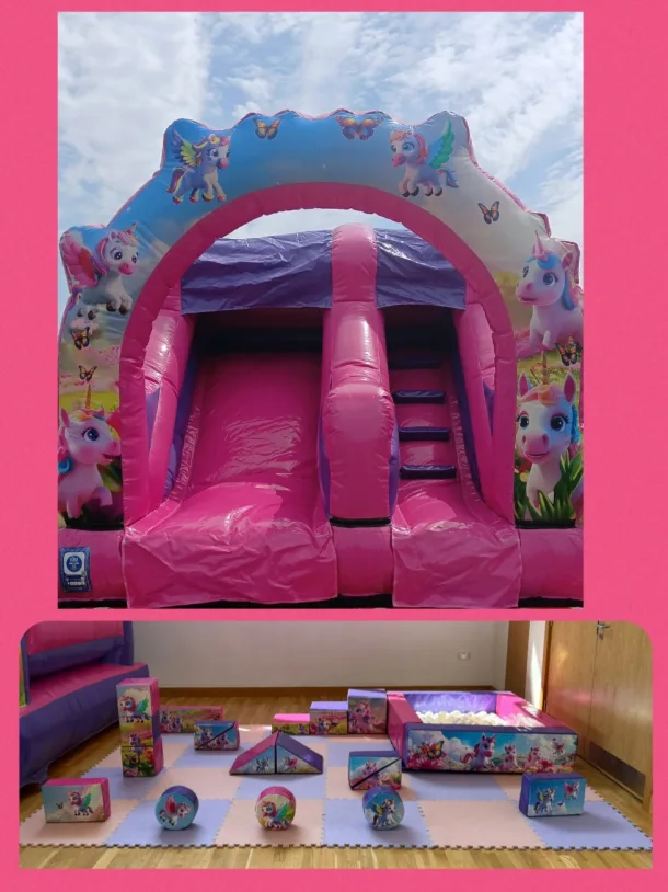 5ft Unicorn Slide Package