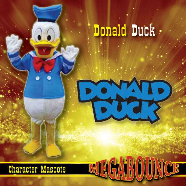 Donald Duck Mascot Hire