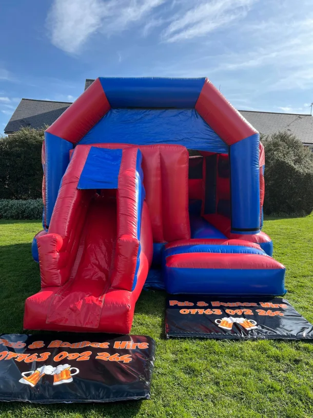 Combo Bouncy Castle With Slide