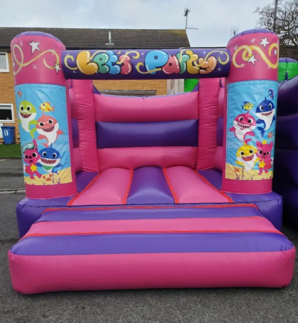 Baby Shark Theme Bouncy Castle