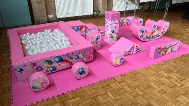 Pink Party Soft Play