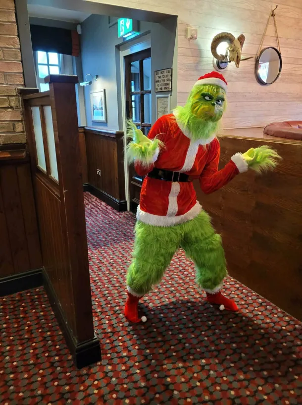 Grinch Mascot