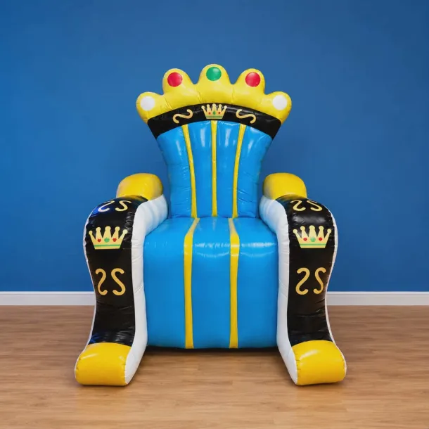 Blue Selfie Chair