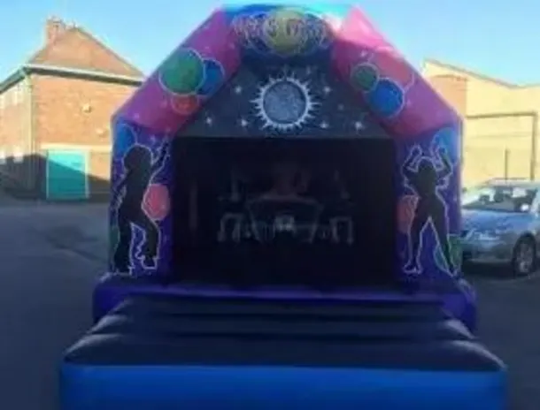 Disco Themed 12 X 14 Feet Castle