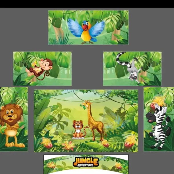 Jungle - 01 Velcro Print