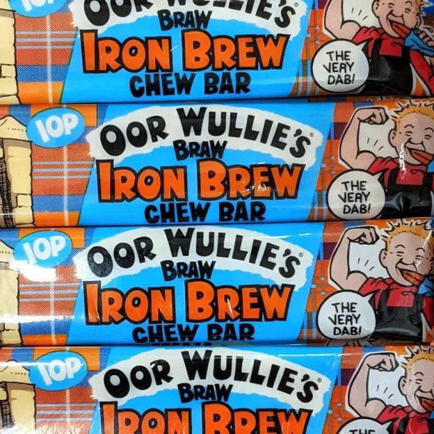 Oor Wullies Braw Iron Brew Chew Bar