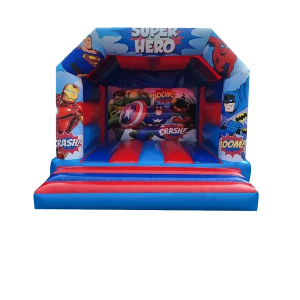 Adult Superhero Bouncy Castle