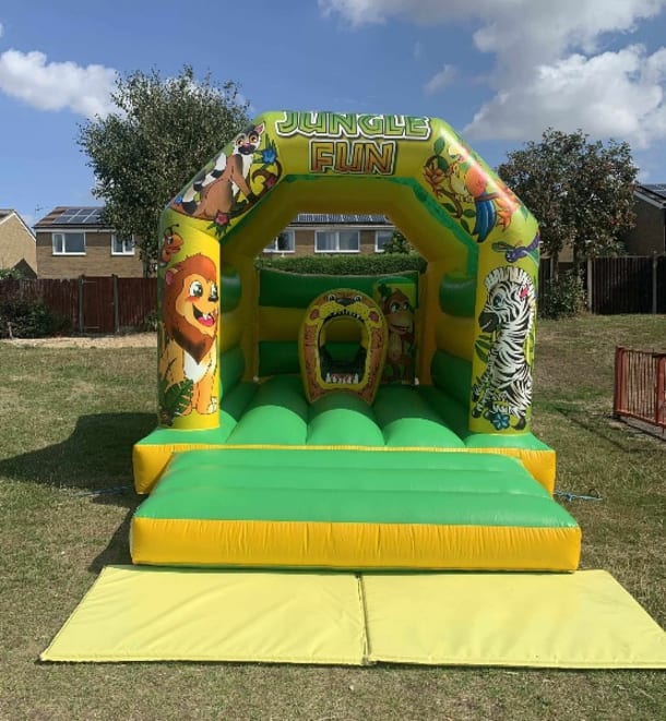 Castle With Built In Hoop And Punch Bag