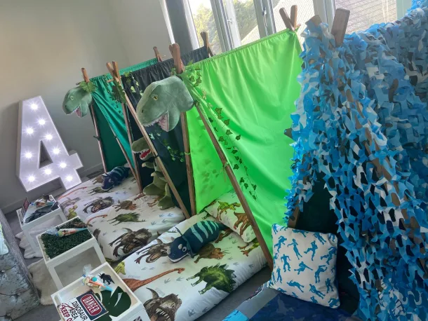 Dinosaur Teepee Tent