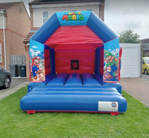 1aa Red Super Mario And Luigi A Frame Bouncy Castle