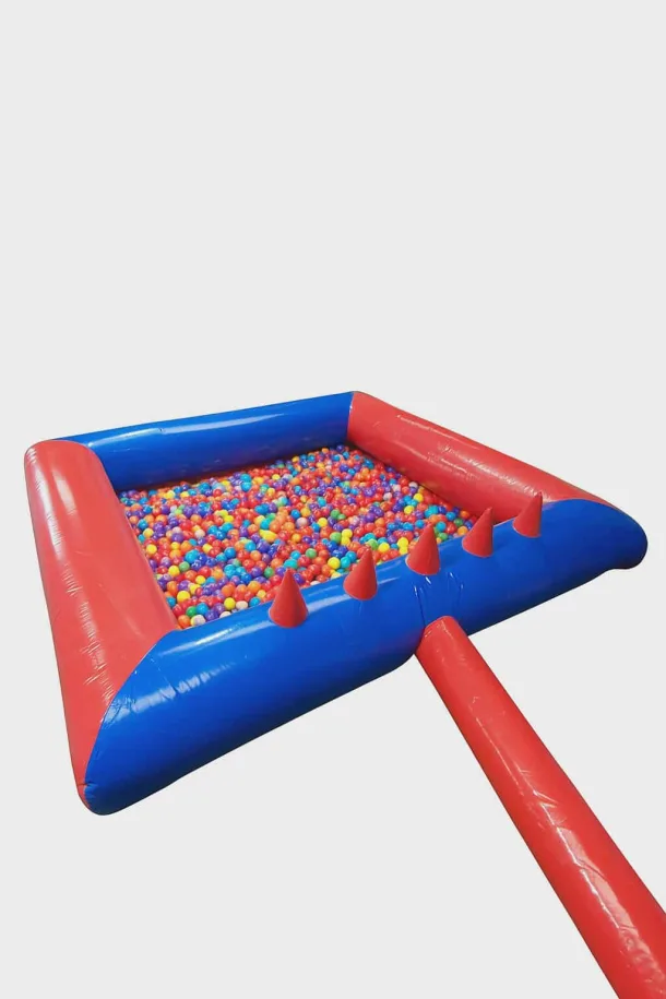 Extra Large Red And Blue Ball Pit