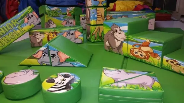 Jungle Softplay Ballpool Set
