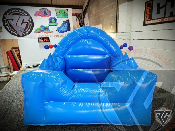 6ft X 6ft Blue Ball Pool With Air Jugglers