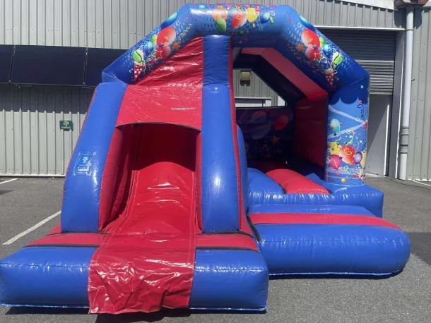 Red Party Theme With Slide