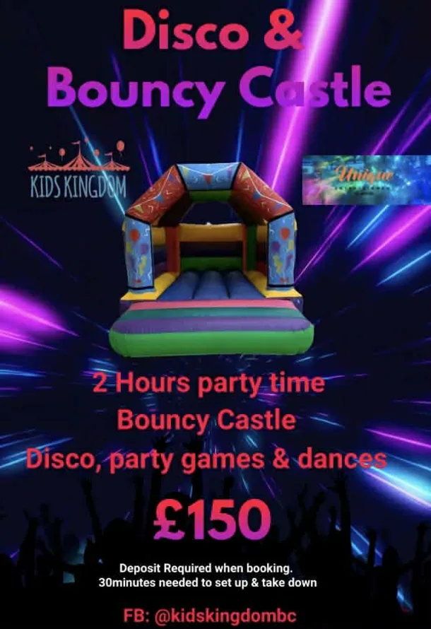 Disco And Bouncy Castle