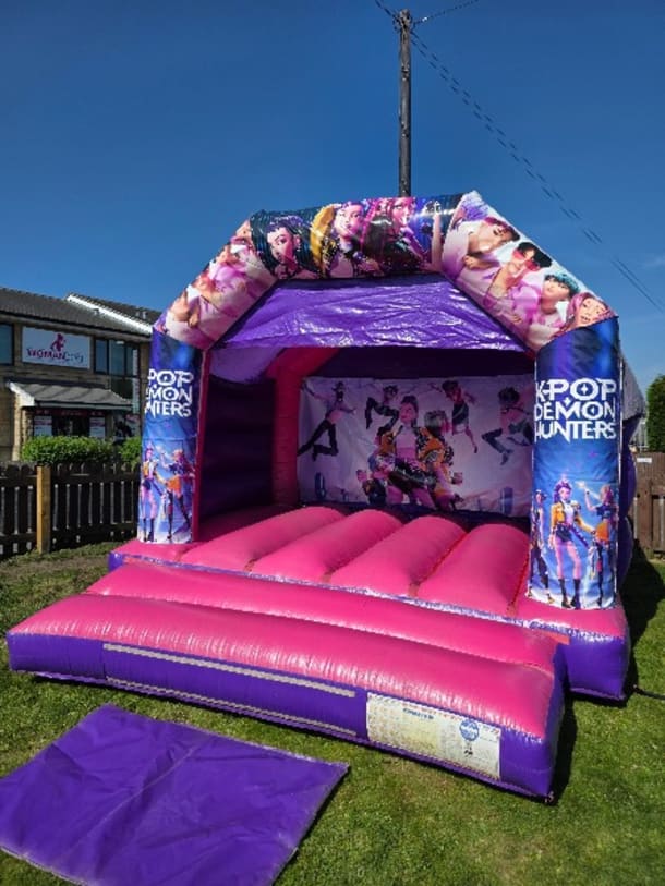 K Pop Bouncy Castle